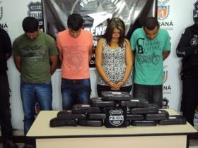 Dupla que levava 14 quilos de crack de Mato Grosso do Sul para o Paraná acaba presa