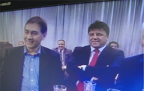Prefeito Alcides Bernal aparece no
