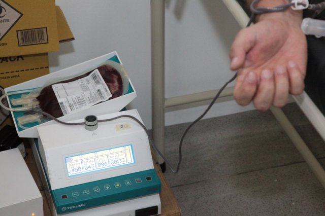 Doações de sangue também podem ser feitas no Hospital Regional de Coxim